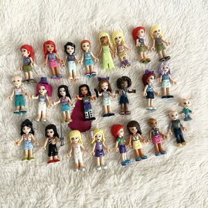 Lego Friends Large Minifigure Doll Lot of 25 Building Toy Girls